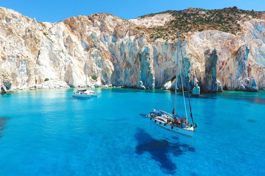 From Adamas: Milos and Poliegos Catamaran Cruise with Lunch - Key points to know before booking