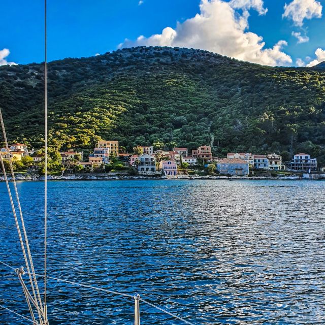 From Agia Efimia: All Inclusive Sailing Day Trip to Ithaca - Gidaki Beach and the first swim