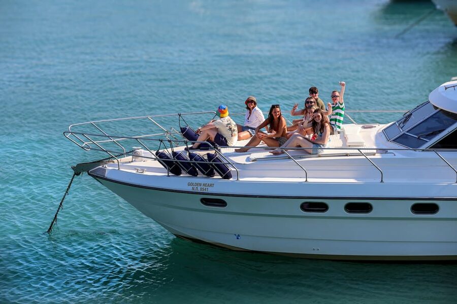 From Corfu: Luxury Yacht Cruise to Sivota and Blue Lagoon - Starting at Lefkimmi Port at 3:30 p.m.