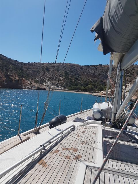 From Heraklion: Dia Island Private Sailing Trip - Walking, the church, and time off the water