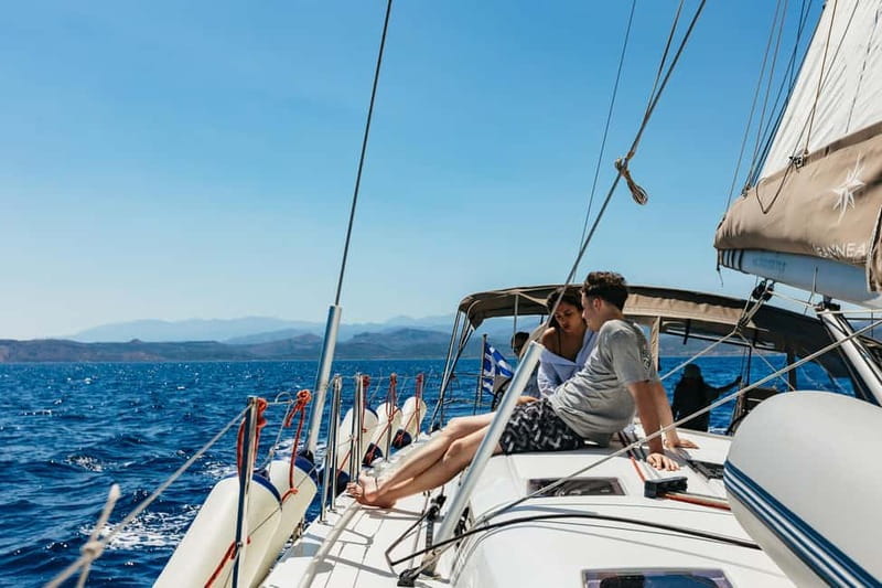 From Kissamos: Balos Gramvousa Sailing Cruise with Lunch - Why the small sailing boat makes Balos better