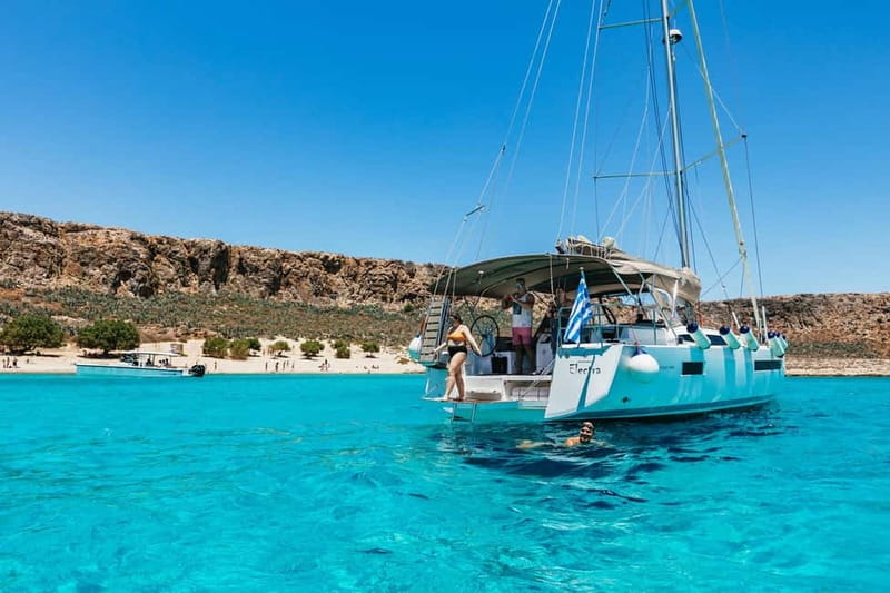 From Kissamos: Balos Gramvousa Sailing Cruise with Lunch - Leaving Kissamos for the western coast