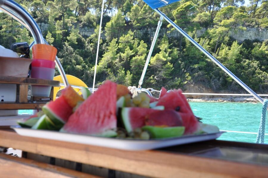 From Nea Fokea: Chalkidiki 6-Hour Cruise by Sailing Boat - What the $89 price really covers