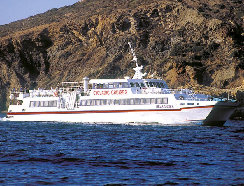 From Paros: Delos & Mykonos Full-Day Trip by Catamaran - The boat ride and rough-sea question