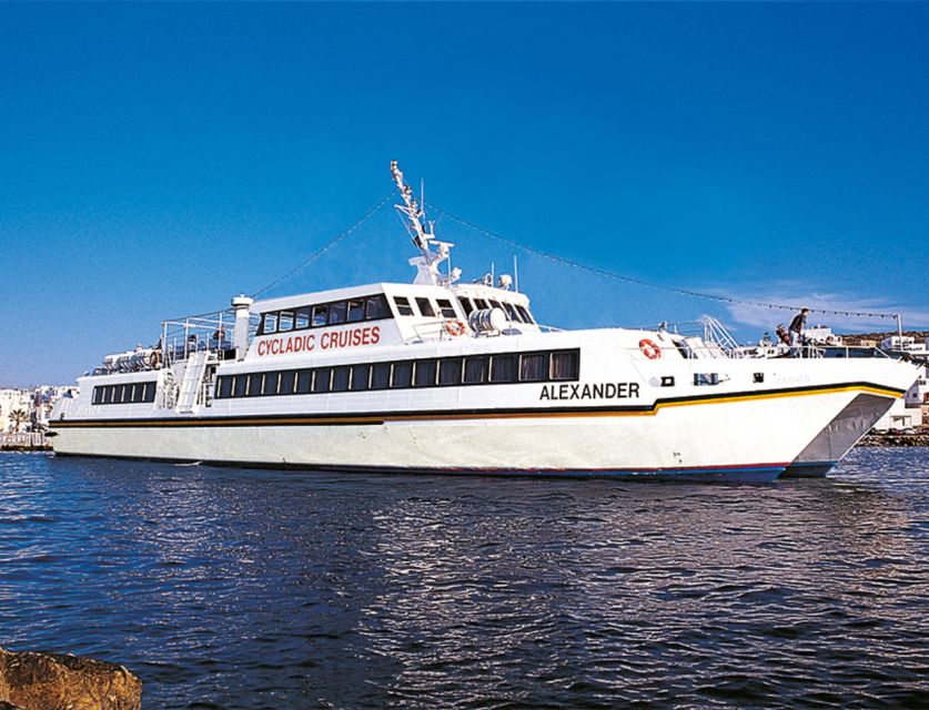 From Paros: Mykonos Full-Day Trip by Catamaran - The Aegean crossing and the sea conditions