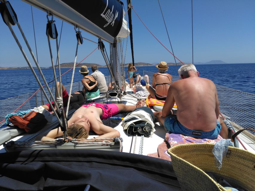 From Paros: Private Sailing Cruise with Lunch and Snorkeling - The cruise from Piso Livadi to Panteronisi