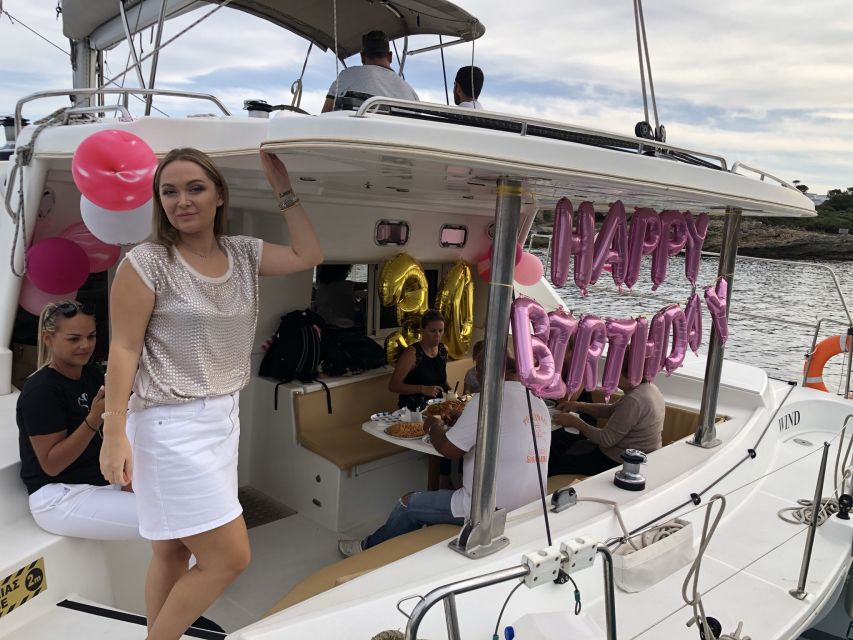 From Rhodes: Private Catamaran Cruise All Inclusive - Afandou Beach: Lunch and an Open Sea Feel