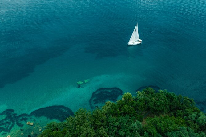 Full Day Cruise on Sailing Yacht in Corfu Island - Kerasia Beach, a quieter two-hour stop