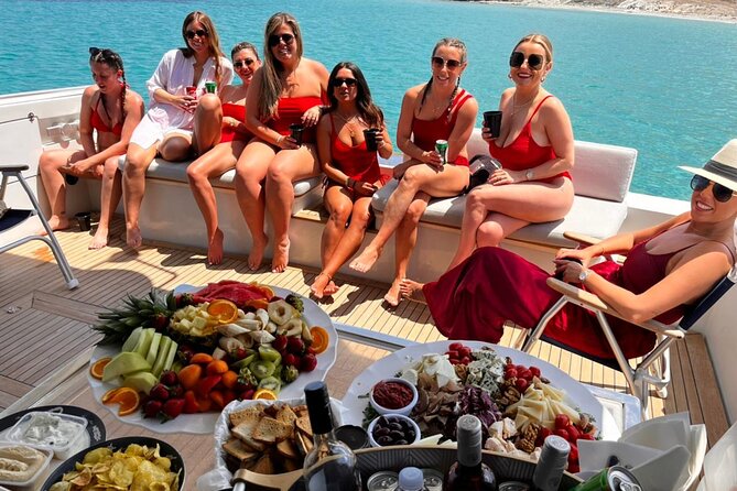 Full Day Private Yacht Cruise in Mykonos on a Ferretti Altura 52s - A private yacht rather than a shared boat