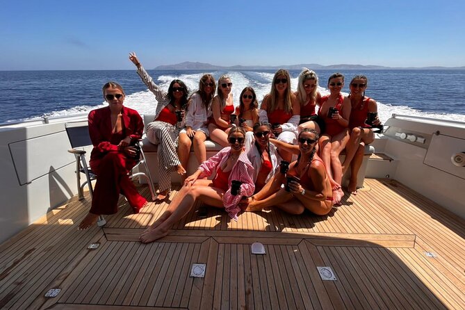 Full Day Private Yacht Cruise in Mykonos on a Ferretti Altura 52s - How the crew shapes the day