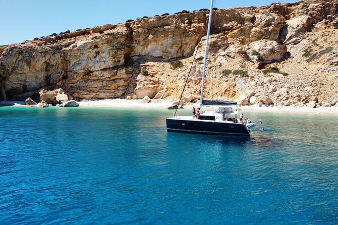 Full Day Yacht Tour in Catamaran Naxos Greece - Lunch, snacks, and life aboard