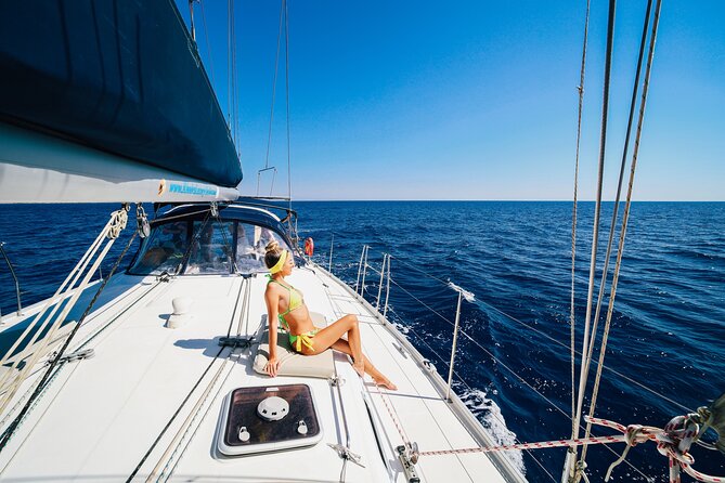 Full Day Yacht Tour in Rhodes - Lunch, iced coffee, and the drink service