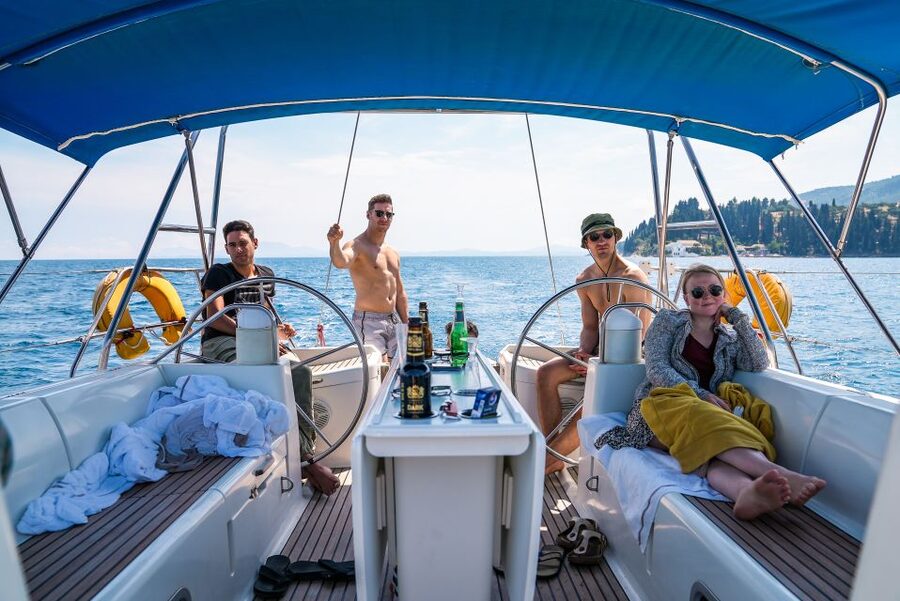 Gouvia: Corfu Island Sailing Trip with Snack and Soft Drinks - The skipper can shape the whole day