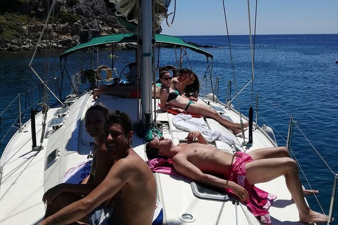 Greek Shores Snorkel and Sailing Day Trip with Lunch - Ladiko Bay, a calm first swim
