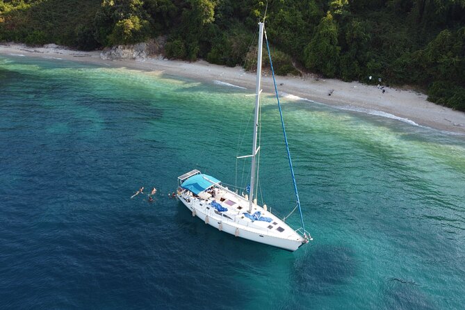 Guided Sailing Yacht Trip in Corfu Island - Barbati gives you a quick first swim