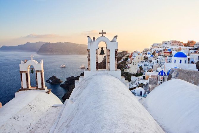 Half Day Premium Catamaran Cruise in Santorini including Oia - Santorini looks different from the deck