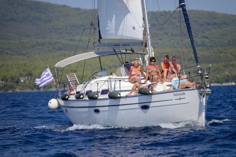 Halkidiki: Private Sailing Yacht Cruise Swim in Blue Waters - The 3-hour sunset option
