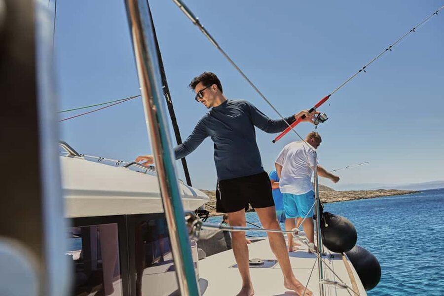 Heraklion:Dia Island Catamaran Cruise with Lunch, Water Toys - Service that shapes the day
