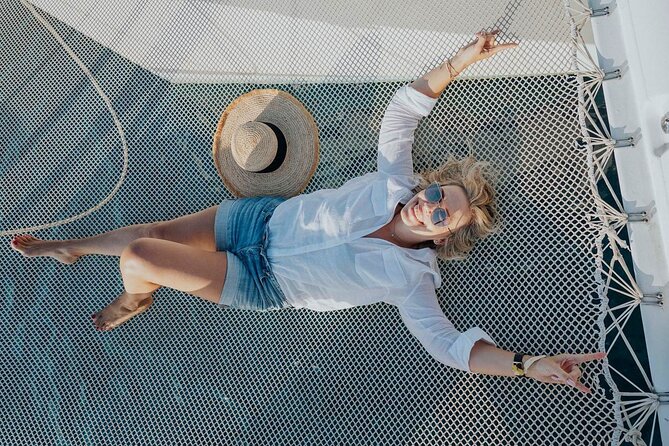 Heraklion: Dia Island Catamaran Cruise with Water Toys - Leisure time from 12:30 p.m. until departure