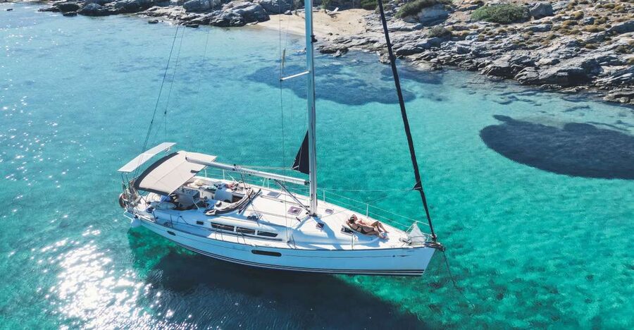 Heraklion: Dia Island Private Sailing Cruise with Full Meal - A full Greek meal served on board