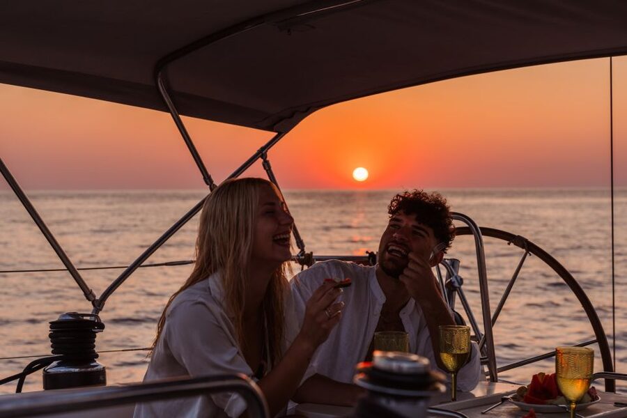 Heraklion: Dia Island Sailing Cruise with Snorkeling - The crew, safety, and mood onboard