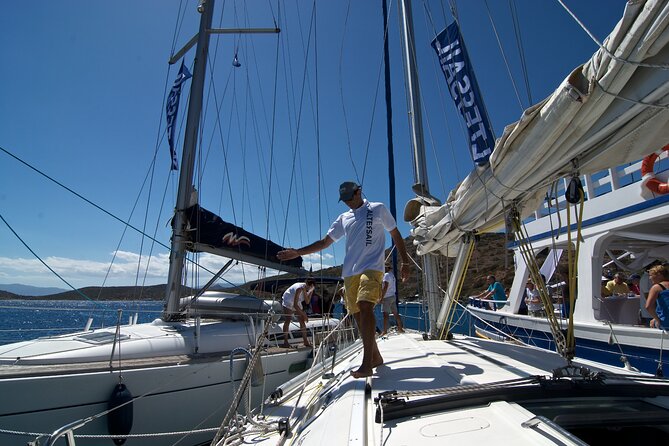 Heraklion: Nature Reserve Full day sailing to Dia Island & Lunch - Agrilia Bay, the quiet first stop
