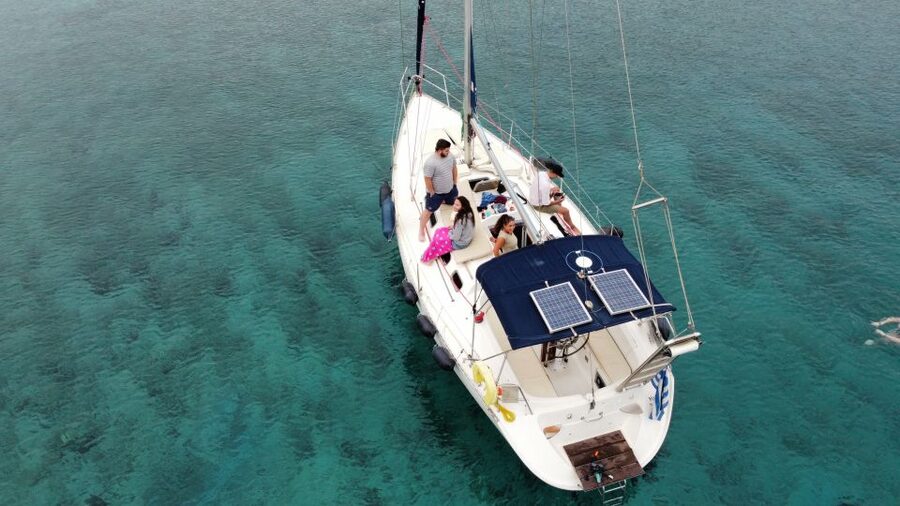 Heraklion: Private Full-Day Sailing Trip to Dia Island - Saint George Bay and the first water stop