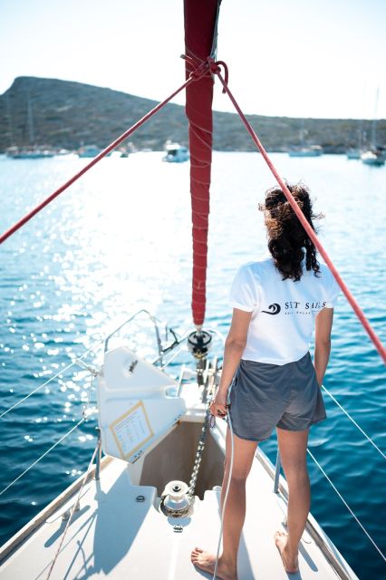 Heraklion: Sailing Trip to Dia Island with Lunch & Swimming - Three hours in Saint George Bay