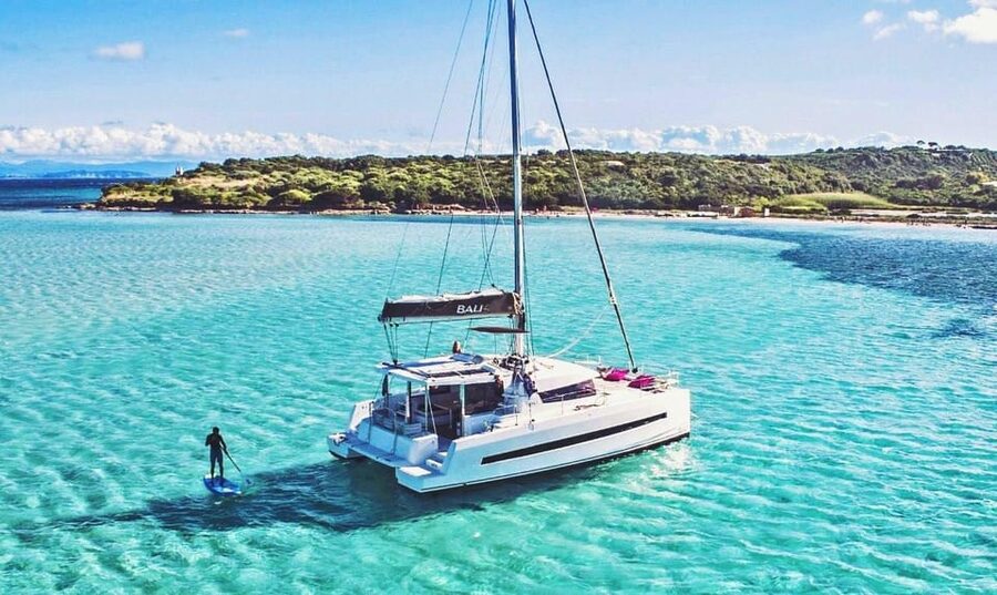 Hersonissos: Private Catamaran Cruise, Dia Island with Lunch - The 105-minute sail to Dia Island