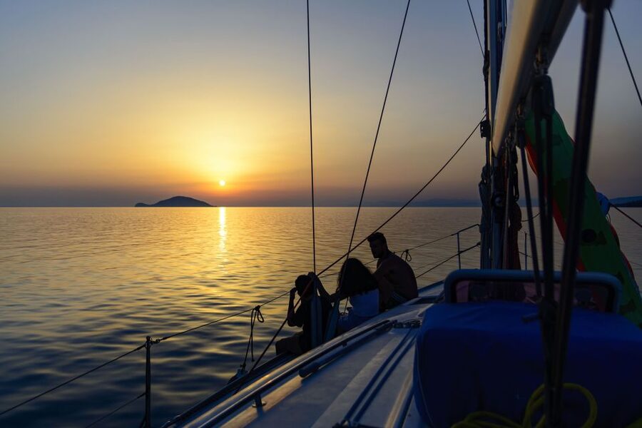 Kassandra: Private Sunset Sailing Cruise with Wine & Fruit - Swimming, snorkeling, and time on the water