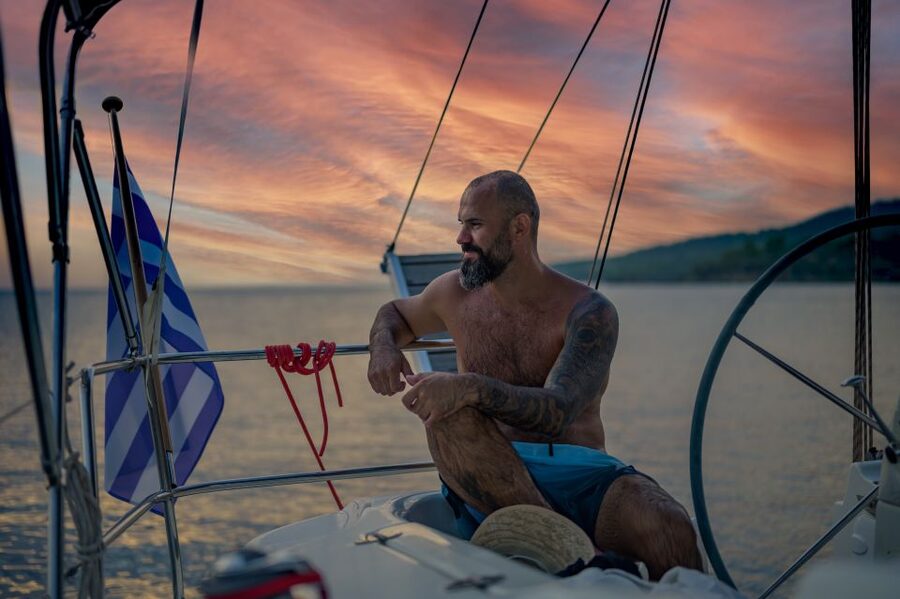 Kassandra: Private Sunset Sailing Cruise with Wine & Fruit - Wine, fruit, and music instead of a full meal