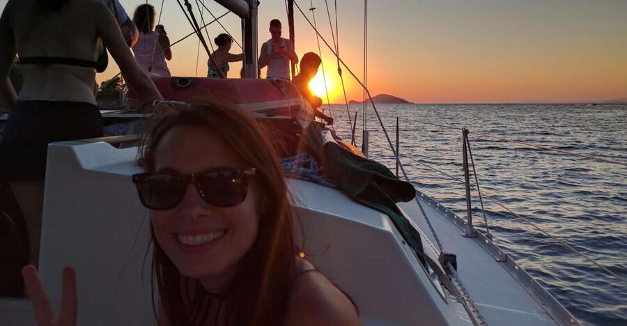 Kassandra: Sunset Sailing Boat Tour of Secluded Coves - Why the small group matters