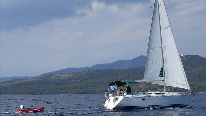 Kassandra: West Sithonia Coves and Islets Sailboat Tour - The coves south of Neos Marmaras