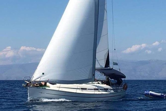Kassiopi Private Daily Sailing Yacht Cruise - Choosing lunch at a seaside restaurant