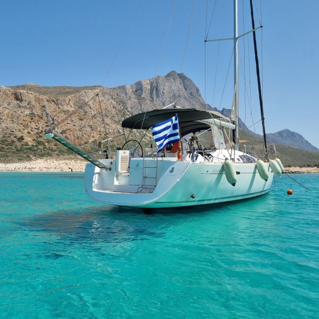 Kissamos: Balos and Gramvousa Private Sailing Trip with Meal - Why a private boat changes the Balos day