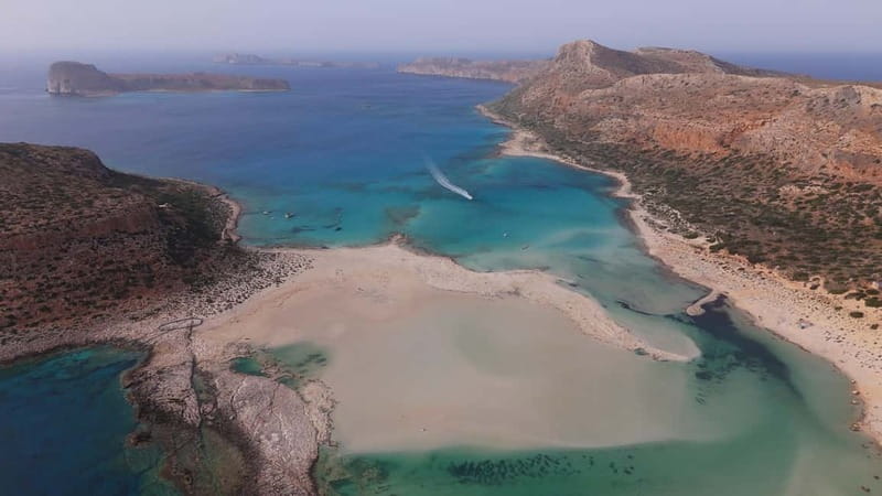 Kissamos: Balos & Gramvousa Luxury Catamaran Cruise - Gramvousa: fortress views, clear water, and a shipwreck