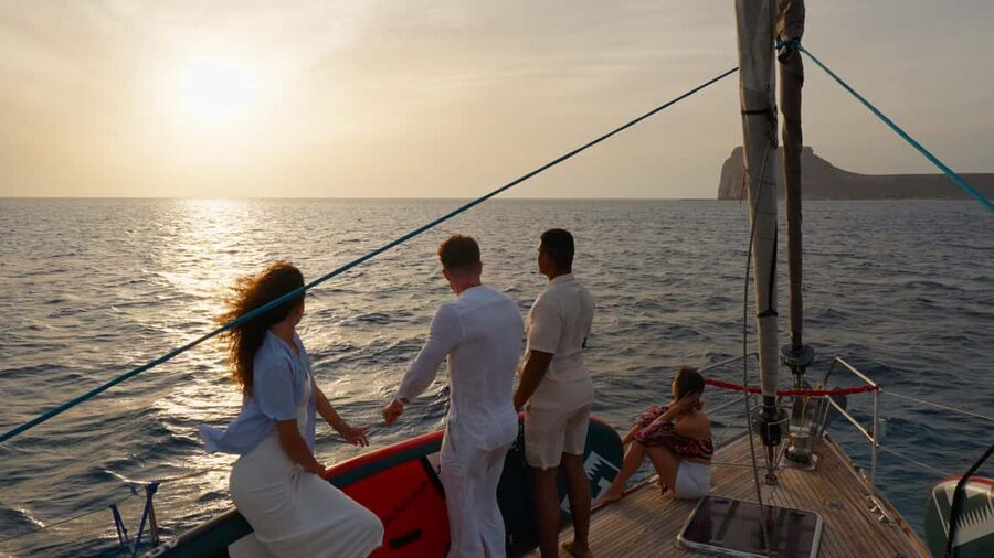 Kissamos: Balos Lagoon Sunset Sailing Cruise - Leaving Kissamos for Balos Lagoon