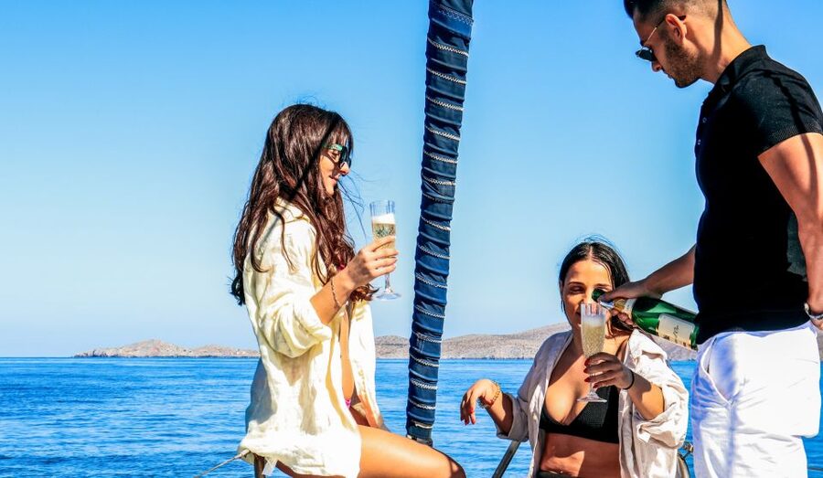 Kolimvari: Sailing Cruise with Meal & Water Activities - How the small group changes the experience