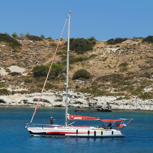 Lindos: Full-Day Private Sailing Cruise - Leaving Pallas Beach Taverna