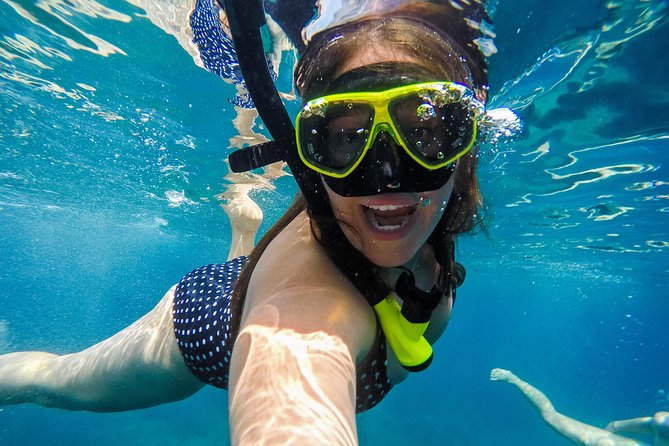 Luxury Catamaran Cruise from Athens with Traditional Greek Meal and BBQ - The second stop and the snorkeling option