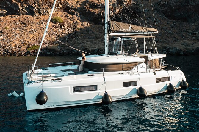 Majestic Catamaran Caldera Cruise with Snacks, Meal & Drinks - Drinks, music, and the social side of the trip