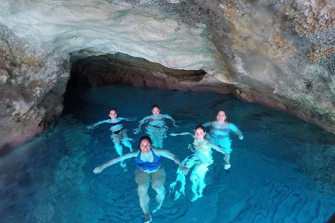 Milos caves snorkelling Catamaran Cruise in a small group - Food, drinks, and comfort on board
