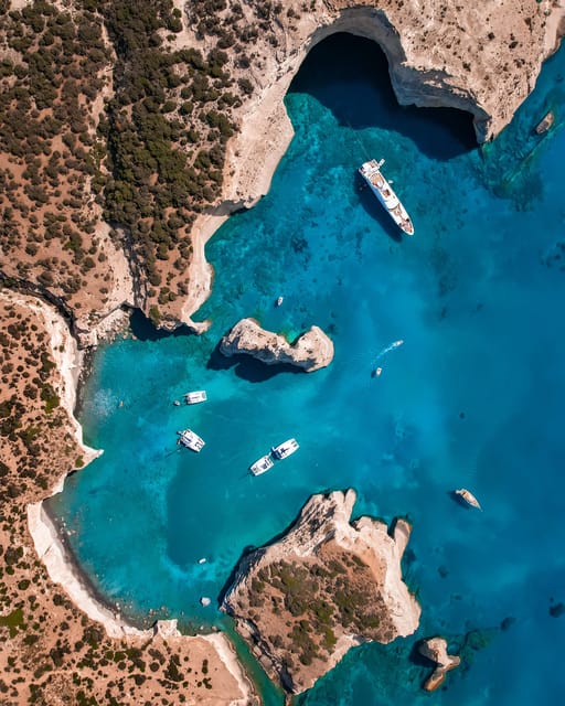 Milos: Full-Day Kleftiko Poliegos Sailboat Tour with Lunch - Thiorichia shows Milos’s working past