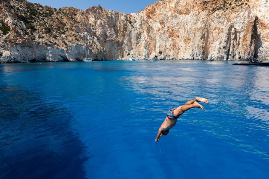 Milos: Full-Day Sailboat Cruise with Food and Open Bar - Is $212 a fair price?