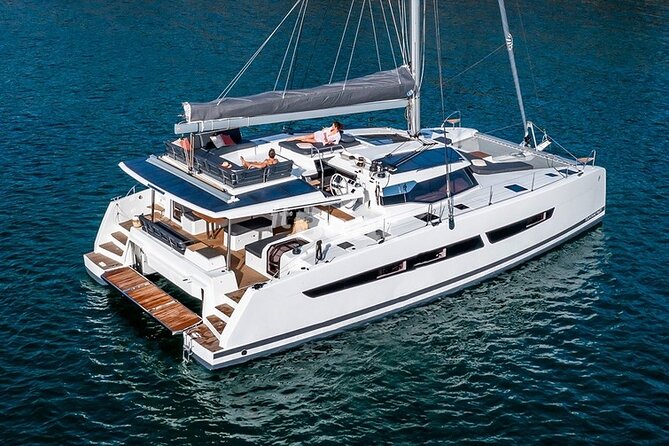 Mykonos: Brand-New Catamaran Cruise with Meal, Drinks & Transport - What lunch and drinks are really worth