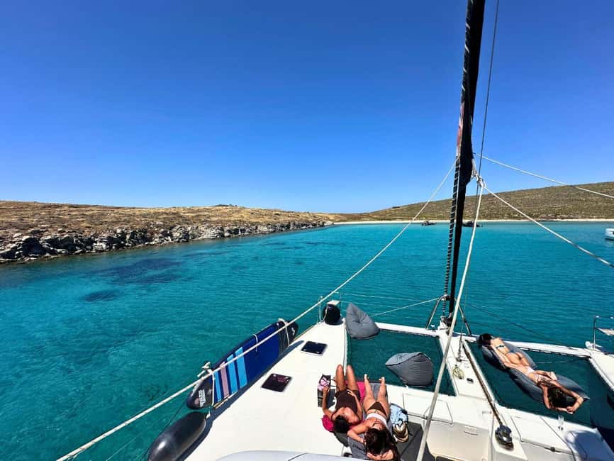 Mykonos Cruise: Prosecco, BBQ, Sailing Demo & Delos Stop - Key points to know before booking
