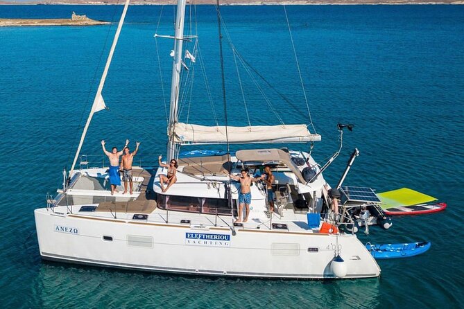 mykonos eleftheriou yachting Private tour mykonos delos renia - A private yacht day from Kalafatis Beach
