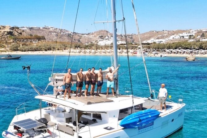 mykonos eleftheriou yachting Private tour mykonos delos renia - Rinia offers the quietest break