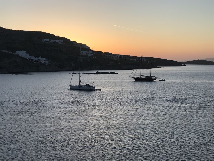 Mykonos: Full-Day Catamaran Cruise with Fresh Lunch - Fresh lunch, Greek hospitality, and drinks