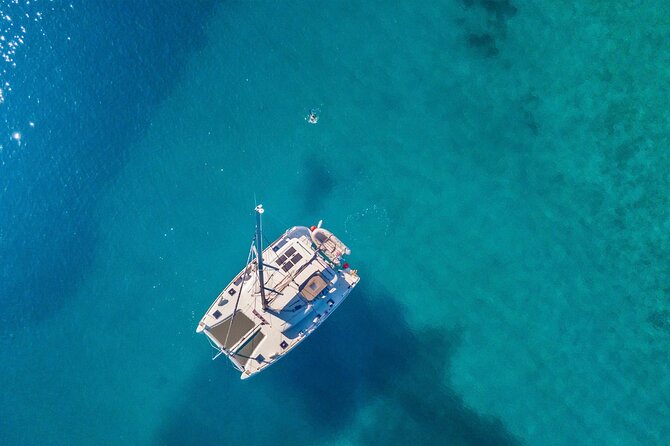 Mykonos: Private Catamaran Cruise—Hotel Pickup, BBQ & Drinks - Price and value for a group of 10